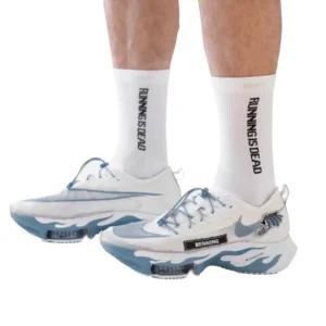 Running Socks L2 D3 White