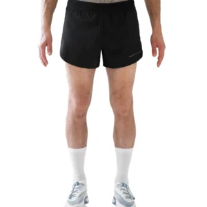 Running Split Shorts L1 D3 Black