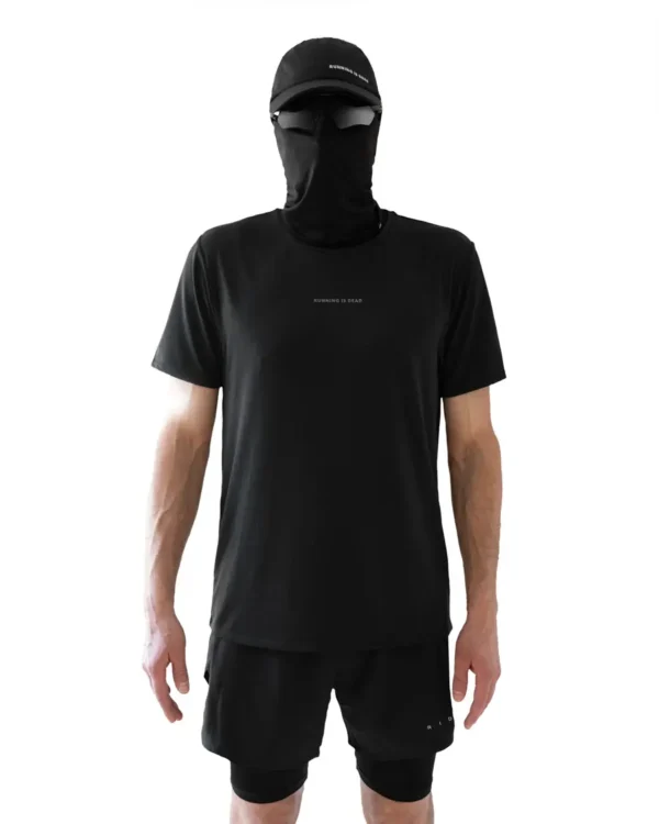 Running Tee L1 D3 Black