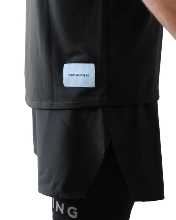 Running Tee L1 D3 Black - Image 7