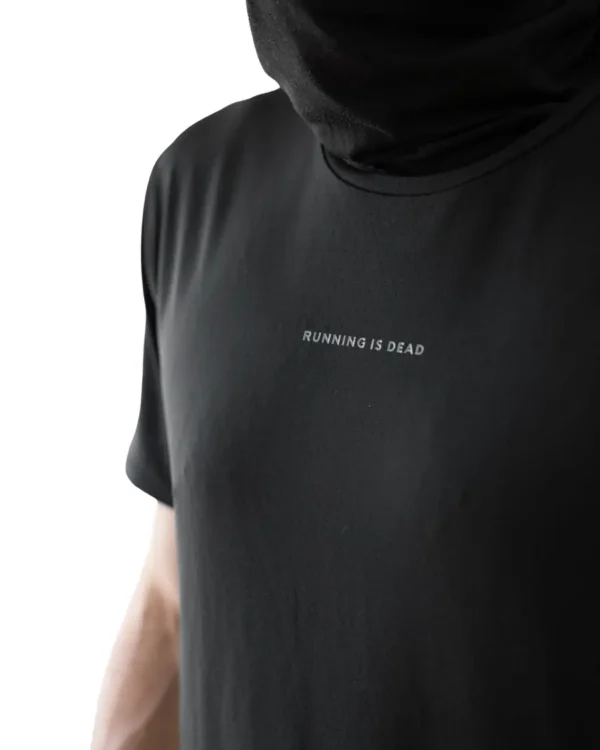 Running Tee L1 D3 Black - Image 6